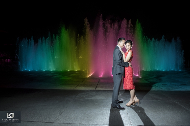 downtown los angeles engagement photos 