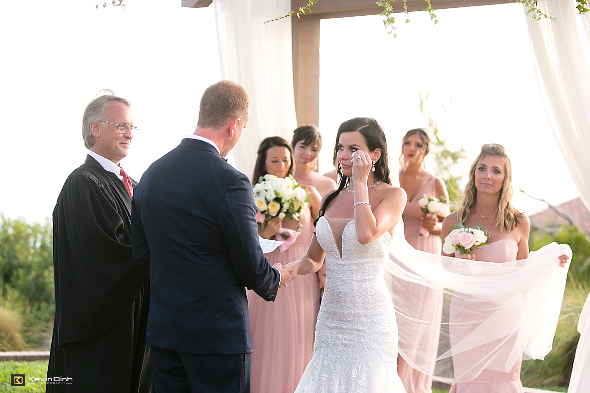 Terranea Resort Palos Verdes wedding ceremony