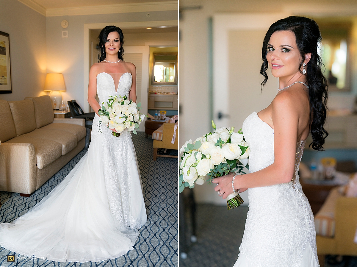 Terranea Resort Palos Verdes wedding bride