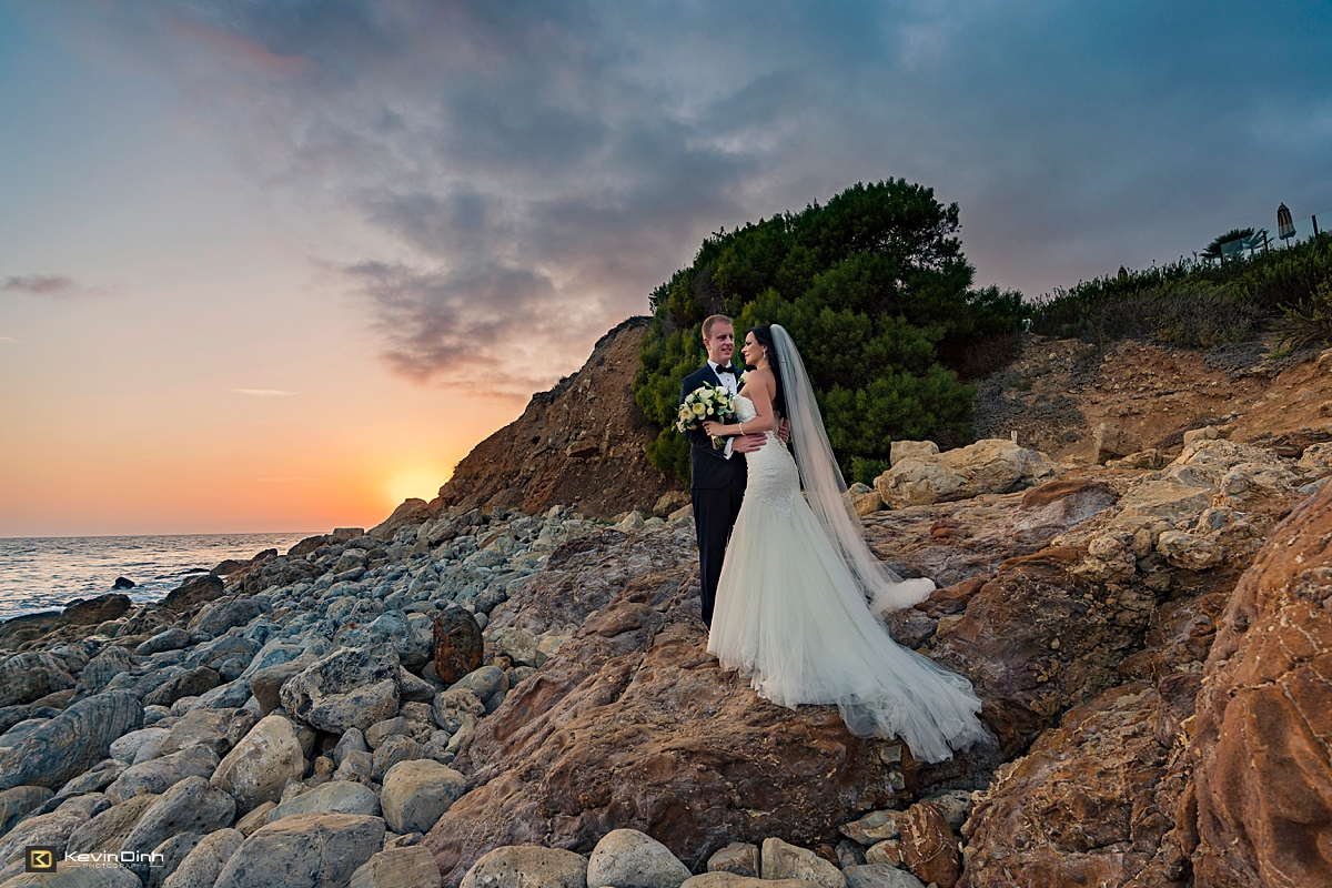 Terranea Resort Palos Verdes wedding bridal party