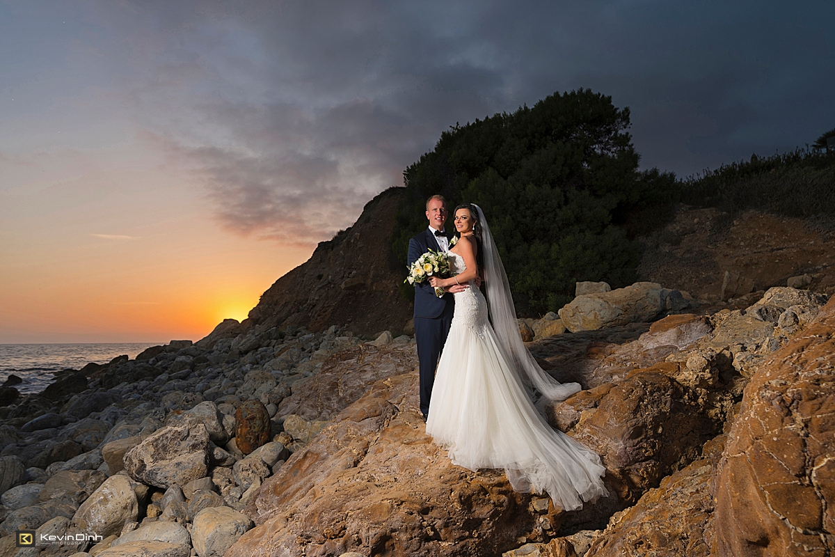 Terranea Resort Palos Verdes wedding bride groom