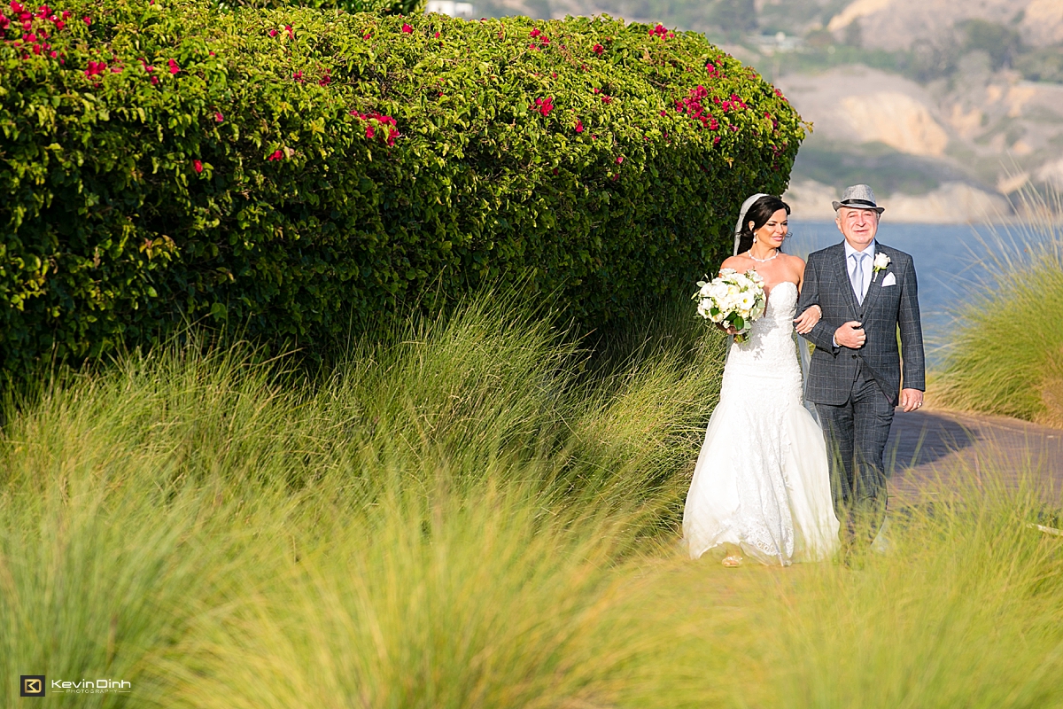 Terranea Resort Palos Verdes wedding ceremony