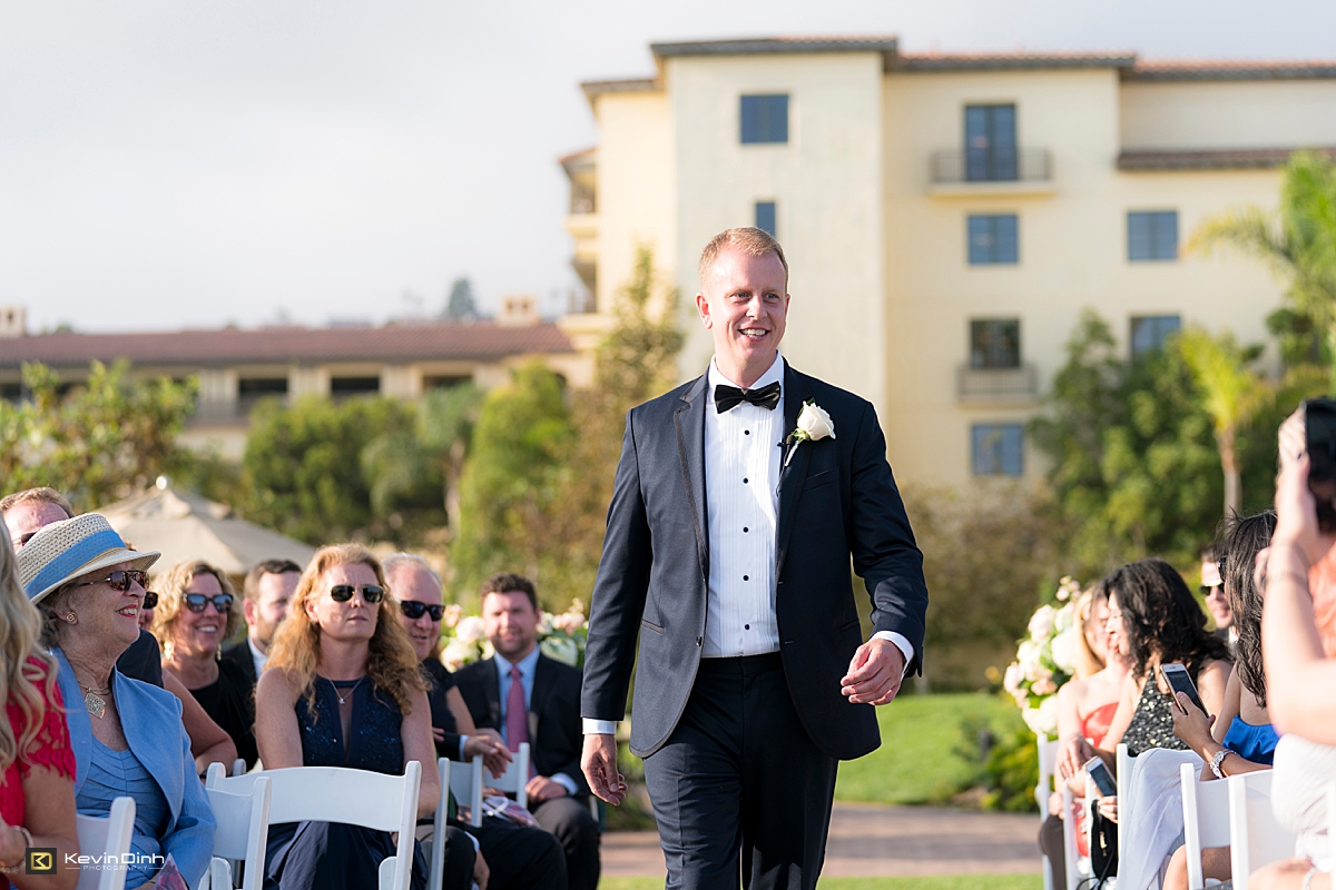 Terranea Resort Palos Verdes wedding ceremony
