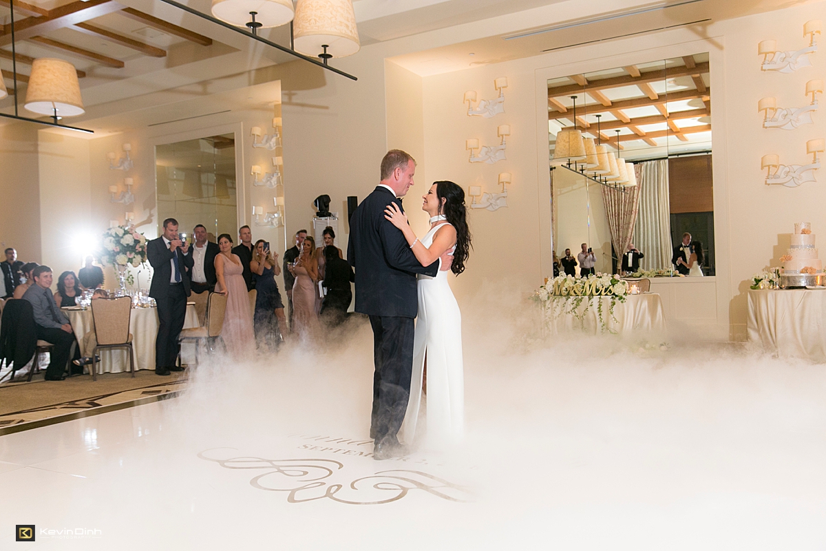 Terranea Resort Palos Verdes wedding first dance