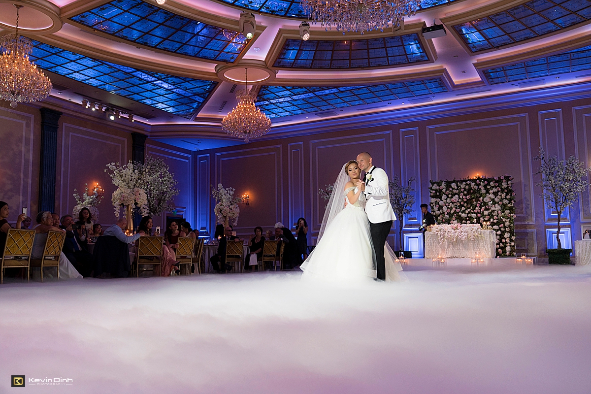 bride & groom first dance at Taglyan Complex