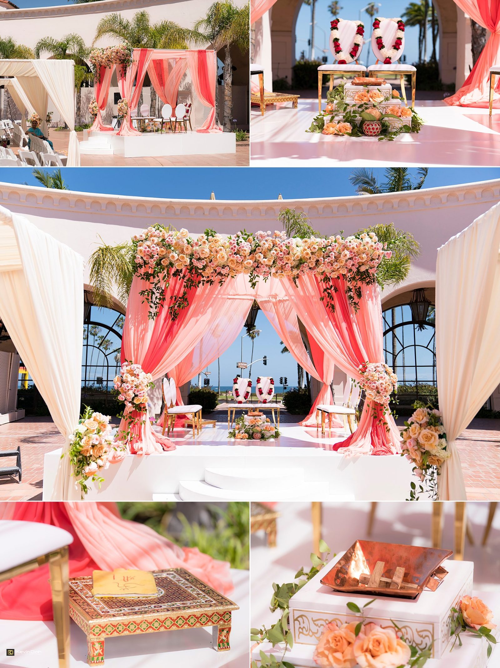 The Mandap Indian Ceremony at Hilton Santa Barbara
